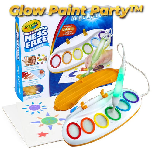 Glow Paint Party™(グローペイントパーティー)✨ 光るのに、汚れない。魔法のおえかき体験